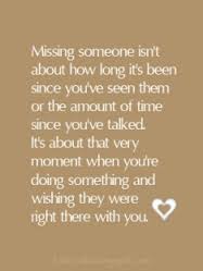 missing some one
